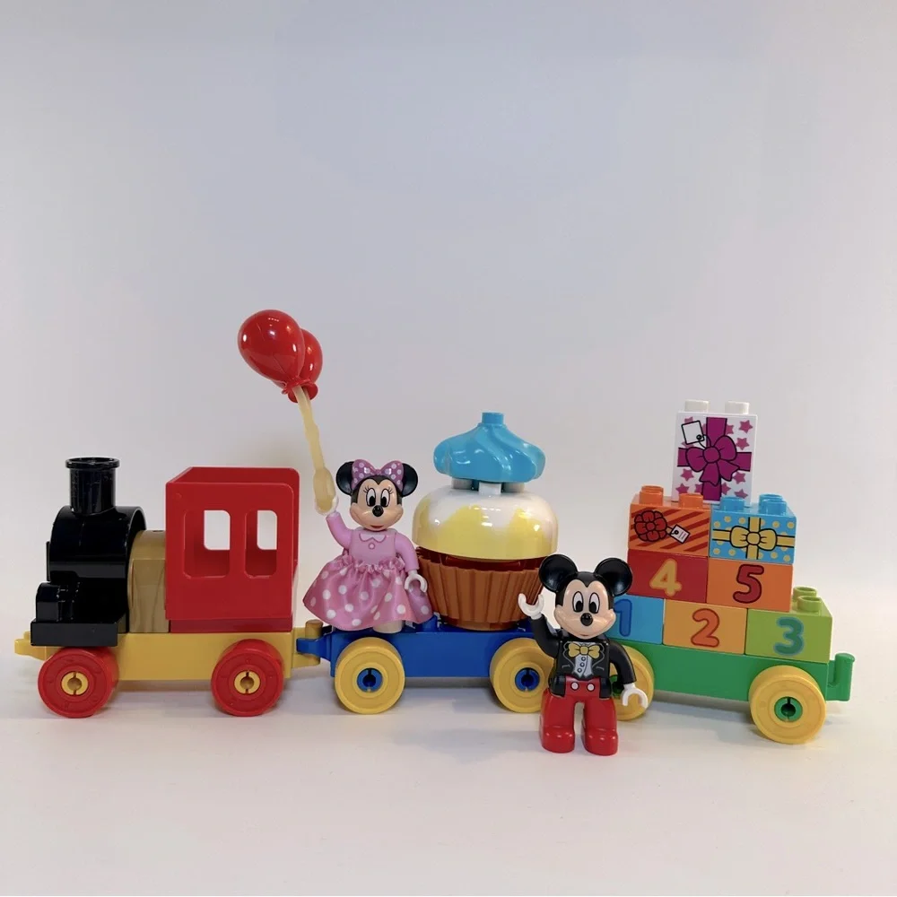 Lego Duplo Mickey Minnie Disney Birthday Train Near Complete‎